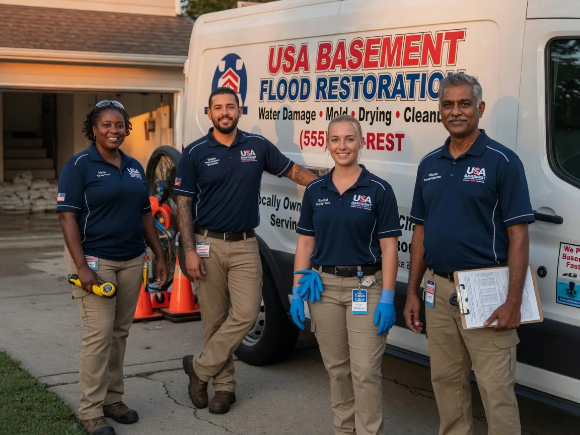 Basement Flood Cleanup company in Edgar, WI