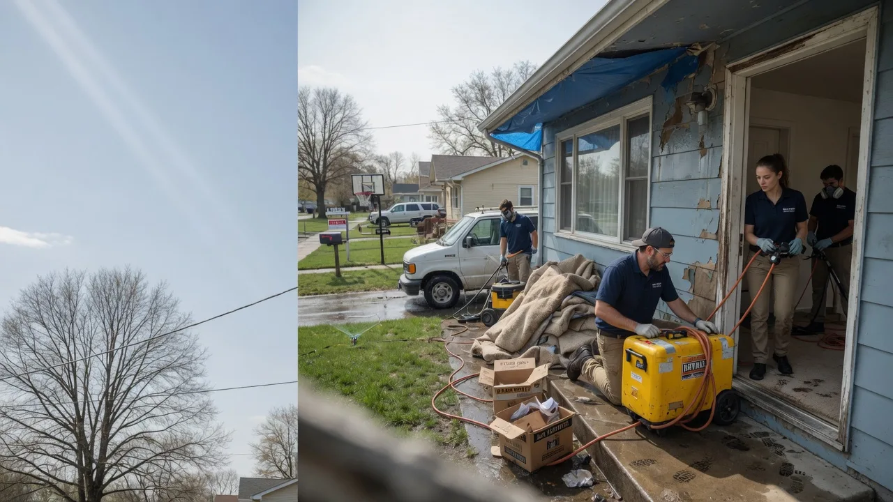 Basement Flood Cleanup in Edgar, WI near me